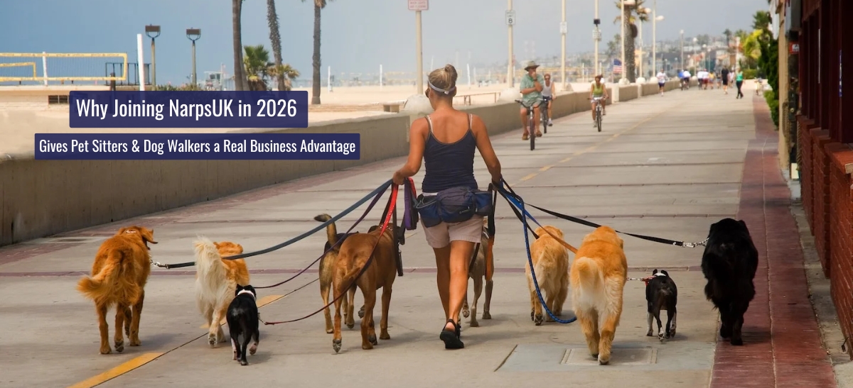 NarpsUK membership benefits for UK pet sitters and dog walkers in 2026